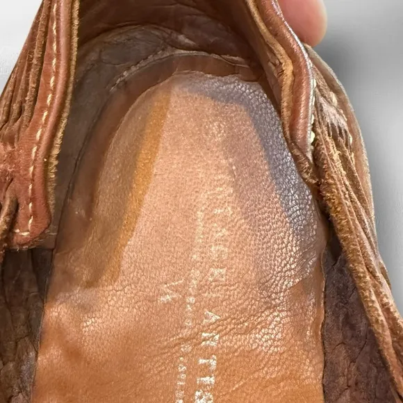 Vintage Artisan Leather Shoes