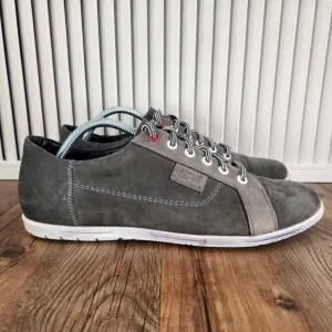VINTAGE Mida Active Championship Men 8.5 EU 42 Gray Fashion Suede Sneakers Shoes
