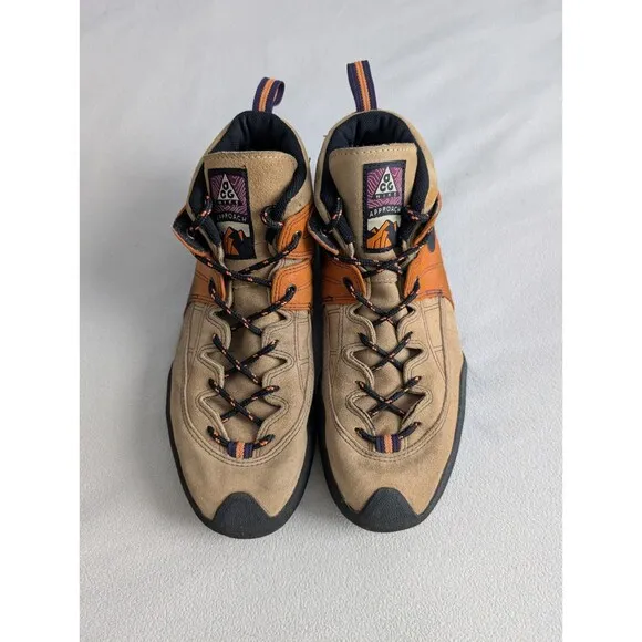 Vintage RARE Nike Men Sz 11 ACG Air Lava Dome Approach 2000 Leather Hiking Shoes