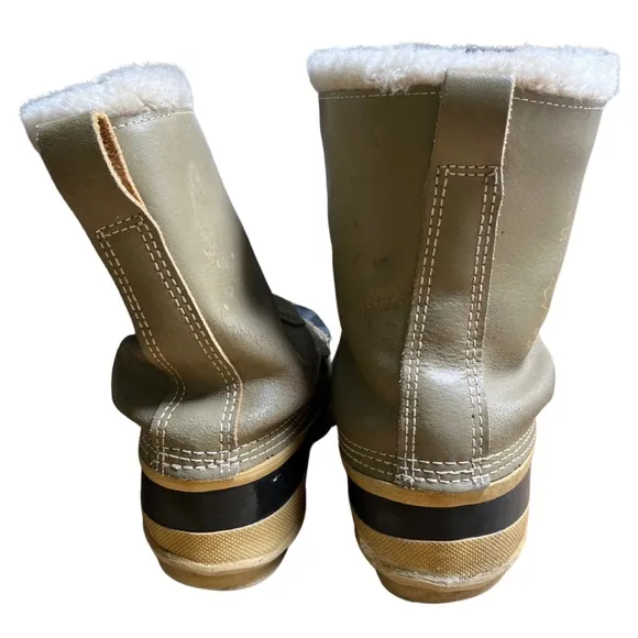 Vintage Sorel Kaufman Caribou Boots Mens 11 Winter Wool Outdoor Hiking 80s 90s