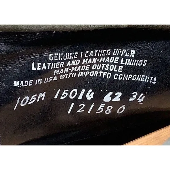 Vintage Timberland Boots Mens US 10.5 M Navy Blue Gray Fashion 15014 Made In USA