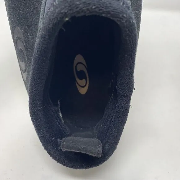 Vintage Y2K Salomon Contragrip Snow Moc Shoes Size 10.5 Black Slip On Hiking