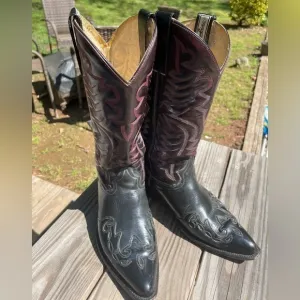 Vintage Zodiac Cowboy or Cowgirl boots? Fit Like M Size 9/Wom Size 10 GORGEOUS!