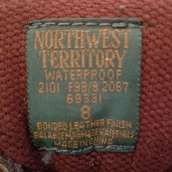 Vintage 90s y2k Retro Euro Hikers Hiking Boots by Northwest Territory Woman's 8