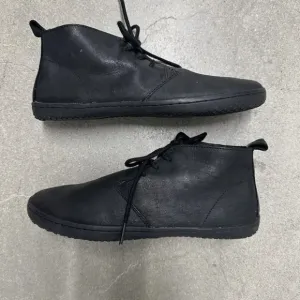 Vivo Barefoot Gobi II Men's Black Leather Shoes