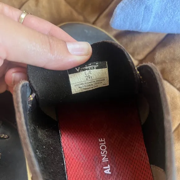 Vivo Barefoot Kids Gobi Leather Shoes 11.5 / 29