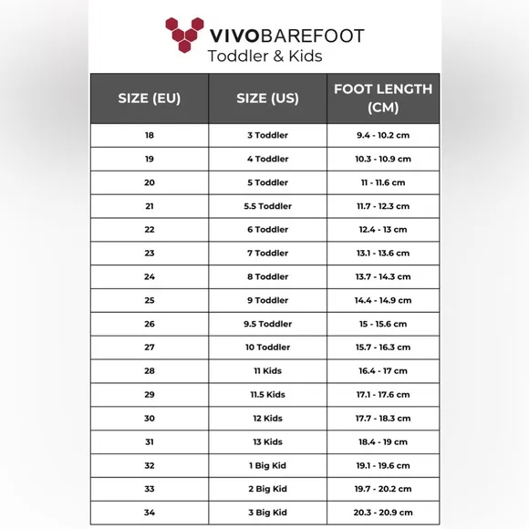 Vivo Barefoot Kids Gobi Leather Shoes 11.5 / 29