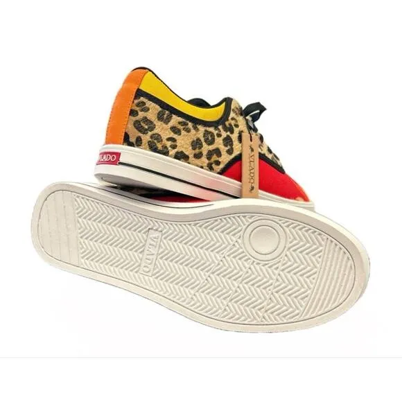 Vlado Spectro‎ 3 Limited Edition Flames &amp; Cheetah Rare Men's Shoes Size 10.5 NWT