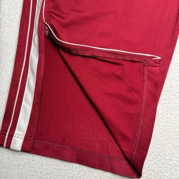 VTG 90s Nike Basketball Pants Mens Size XL Burgundy Team Sports Warm Up Joggers