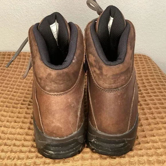 VTG Merrell Summit Alpine Men's Sz 8.5 Brown Leather Hiking Trail Boots Mountain