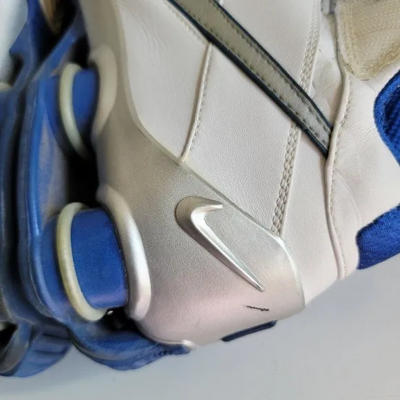Vtg Nike Shox Battlegrounds‎ Blue White Gray Shoes 308576-101 US Size 10.5 2004