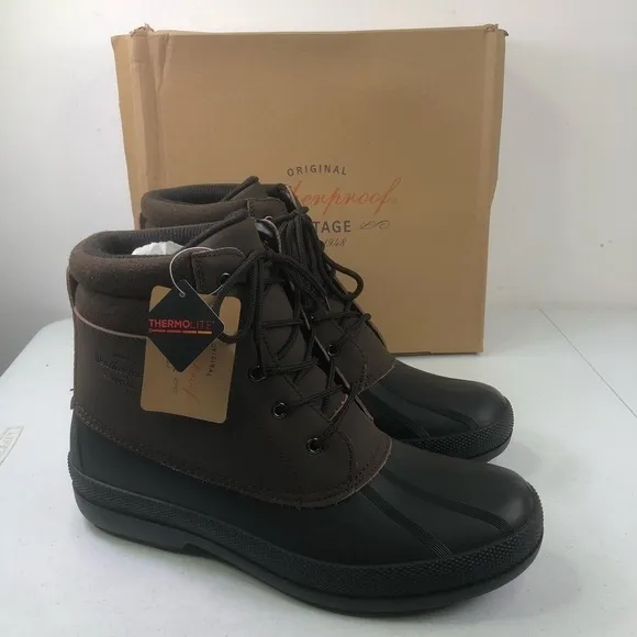 Weatherproof Vintage Luke Lace Up Duck Boot Shoes
