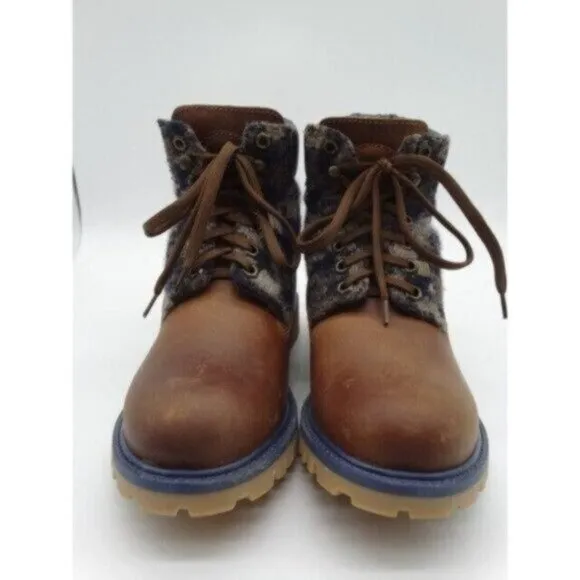 Weinbrenner Women's Boots Brown Size 6 1/2  Shoes Eur 38 Leather Hiking Snow