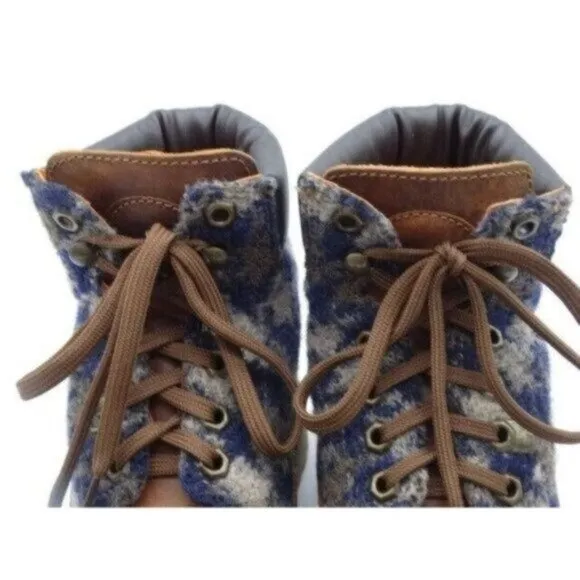 Weinbrenner Women's Boots Brown Size 6 1/2  Shoes Eur 38 Leather Hiking Snow