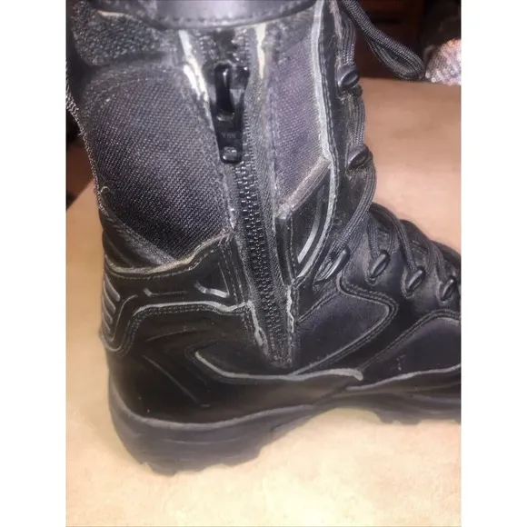 Wellco Mens 12 1/2 Black Temperate Weather Combat Boots Air Force TW USA G1