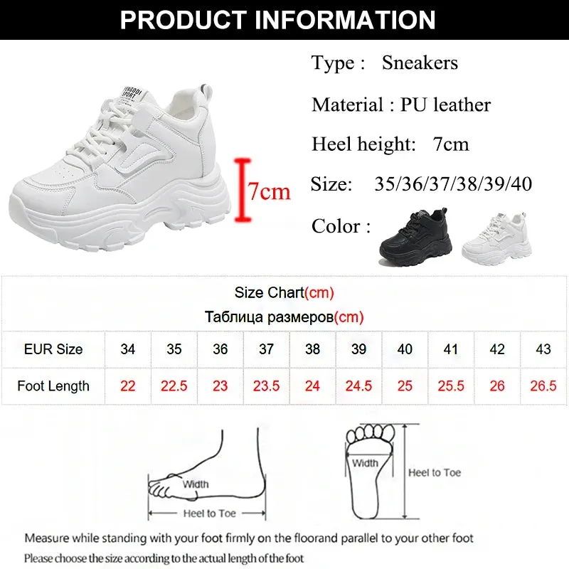 White Platform Women