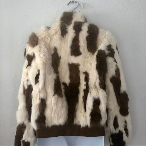 WILSON’S LEATHER FUR JACKET BOMBER