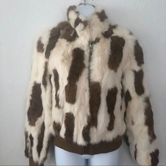 WILSON’S LEATHER FUR JACKET BOMBER