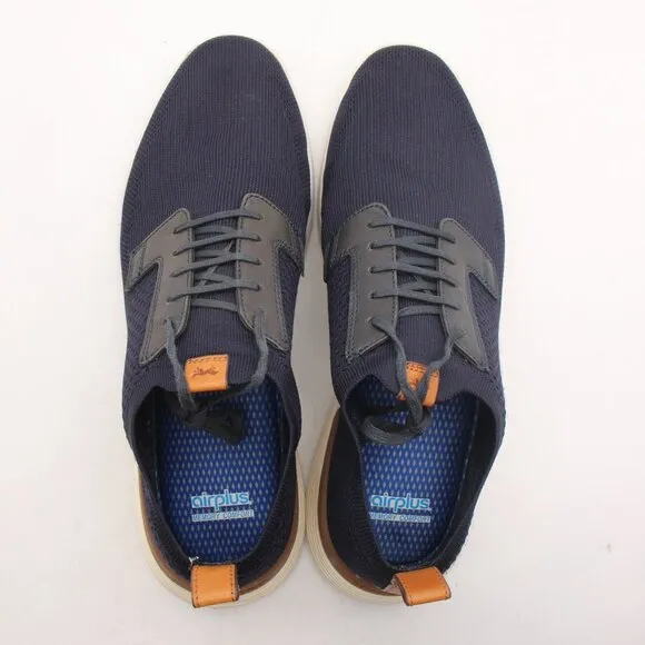 Wolf &amp; Shepherd Swiftknit Men's Size 11 Derby Casual Shoes Blue Navy