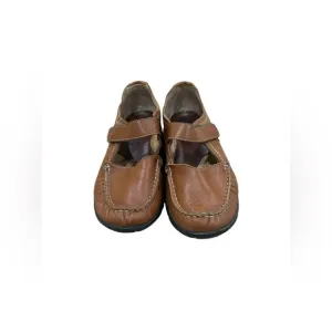 Wolky Passion Brown  Leather Mary Jane Shoes Size 7.5 EU 38