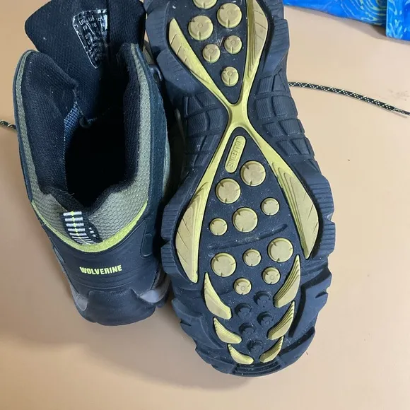 Wolverine Men's Green Hiking Boots size 11