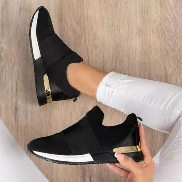 Women Loafers Sneakers Ladies Slip On Lightweight Fashion Casual  Comfort Shoes