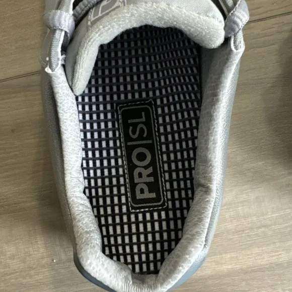 Womens FootJoy Pro/SL Golf Shoes Grey / Light Blue 98118‎ Size 7 Shoes Cleats
