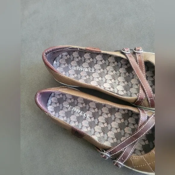 Womens Merrells Zodiac Golden Taupe Sneaker Shoe US Size 7 #0707