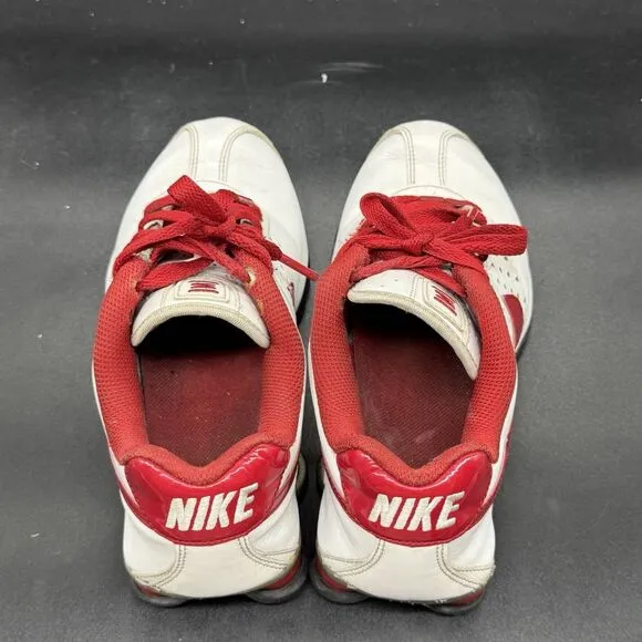 Women's Nike Shox Classic II Shoes Sz 7.5 Valentines Heart #343907-166 White/Red