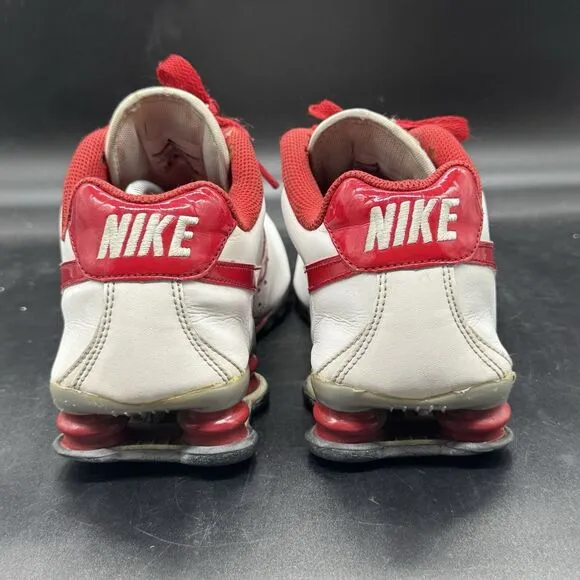 Women's Nike Shox Classic II Shoes Sz 7.5 Valentines Heart #343907-166 White/Red