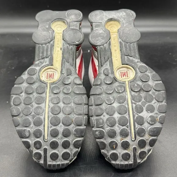 Women's Nike Shox Classic II Shoes Sz 7.5 Valentines Heart #343907-166 White/Red