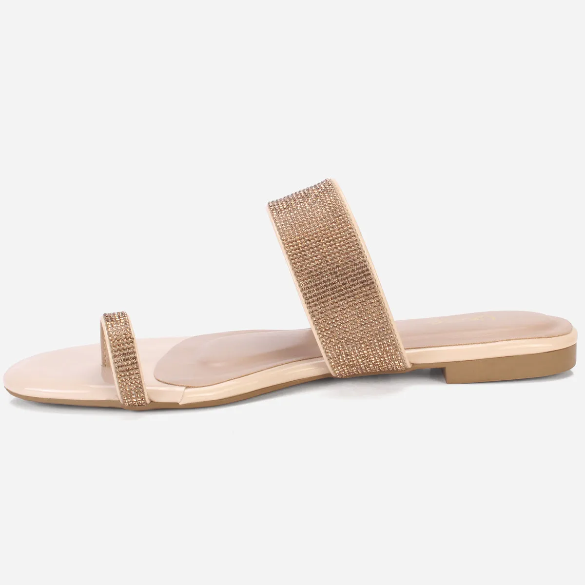 Women's "LEXI" Decorated Toe Ring Summer Slippers