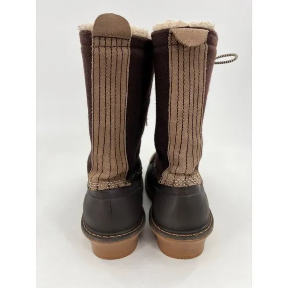 Woolrich Womens Waterproof Winter Boots Fully Wooly Lining  Lace-Up
