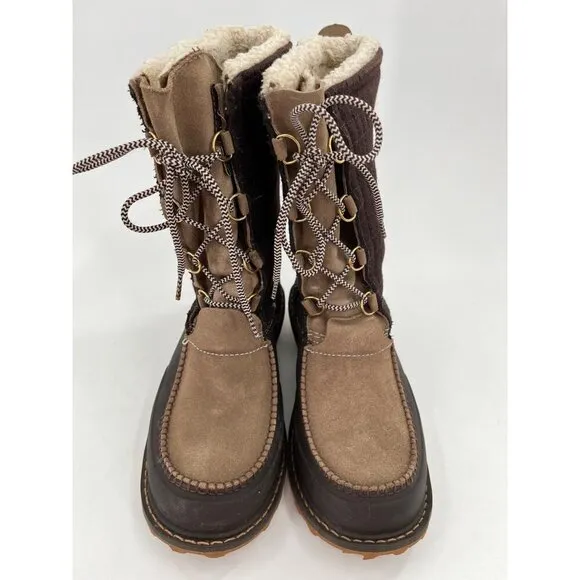 Woolrich Womens Waterproof Winter Boots Fully Wooly Lining  Lace-Up