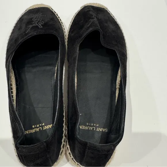 Yves Saint Laurent Black Espadrilles for Woman